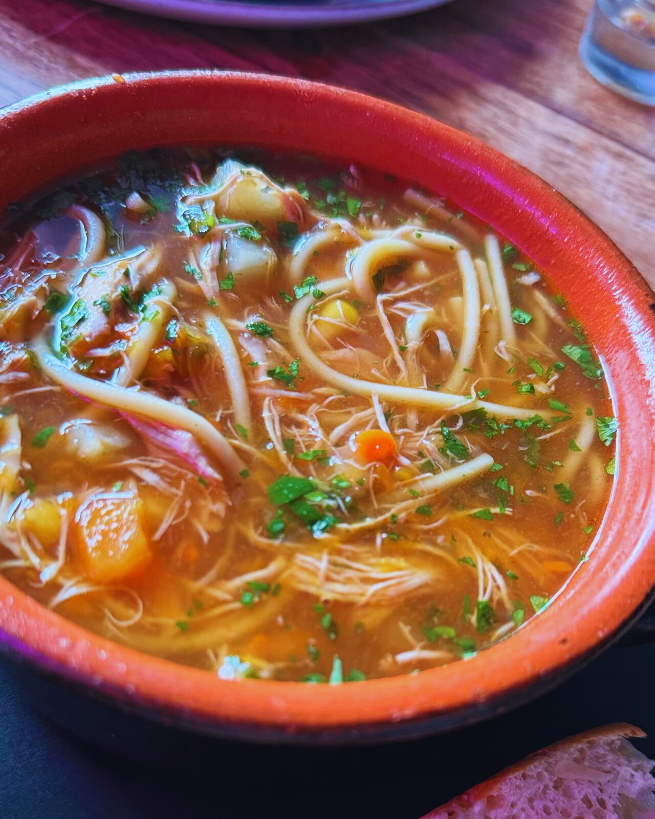 SOUPE AU POULET MAISON